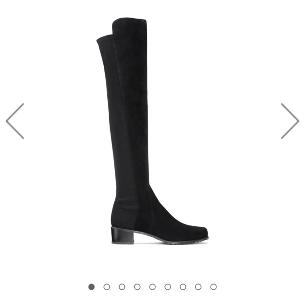 Stuart Weitzman Black Over the Knee Boots size 5.5 - Picture 8 of 8